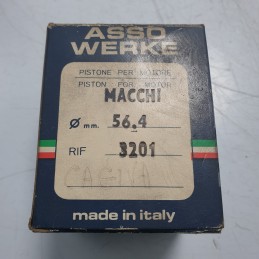 3201 pistone completo Cagiva 125cc diam 56,4 mm Macchi