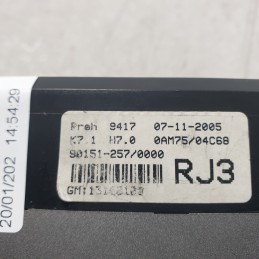 13168100 pannello controllo comadi riscaldamento Opel Zafira B 1.9 CDTI 2005-15