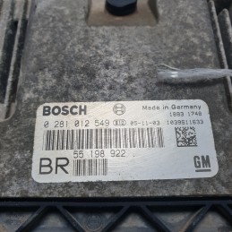 55198922 centralina ECU controllo motore Opel Zafira B 1.9 CDTI 2005-15