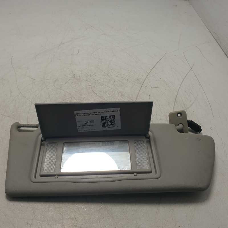 13234249 aletta pantina parasole DX Opel Zafira B 1.9 CDTI 2005-15 elettrico