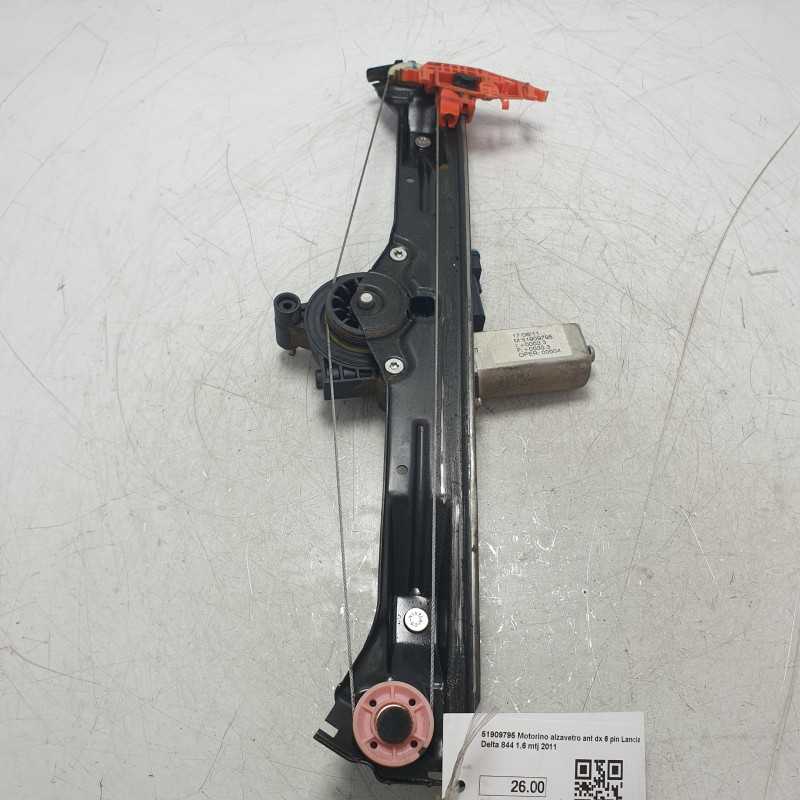 51909795 Motorino alzavetro ant dx 6 pin Lancia Delta 844 1.6 mtj 2011