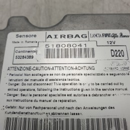 51808041 Centralina airbag Lancia Delta 844 1.6 mtj 2011
