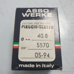 5570 pistone Piaggio Scatto 50cc diam 40,8 mm 05-94