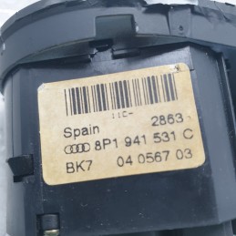 8P1941531C Comando interruttore fari Audi A3 8P 3p 2.0 tdi 2004