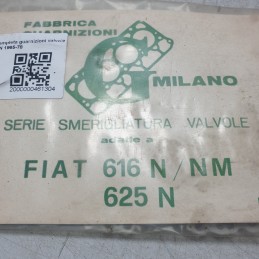 85 serie smeriglio completa guarnizioni valvole Fiat 6161 N NM 625  N 1965-78