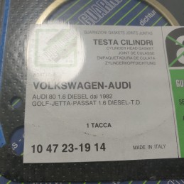 104723-1914 Kit guarnizioni testata Vw Golf Jetta Passat 1.6 D TD Audi 80 1.6 D 1982
