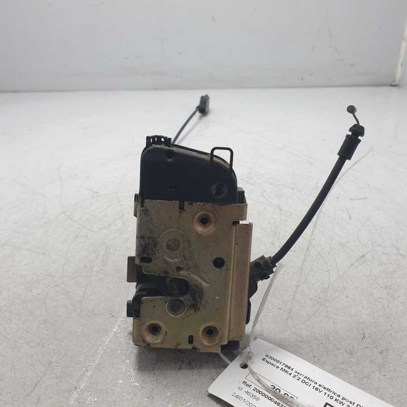 8200017964 serratura elettrica post DX Renault Espace MK4 2.2 DCI 16V 110 KW 2002