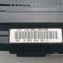A2035403911 quadro strumenti contachilometri Mercedes W203 Classe C 220 CDI 2000-07