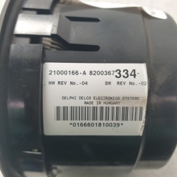 82000367334 pannello comandi clima A/C lato SX Renault Espace MK4 2.2 DCI 16V 110 KW 2002