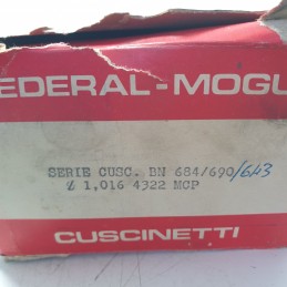 4322 MCP Bronzine di banco 1.016mm Fiat 684 690 643  1970-80