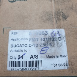 4749399 Guida valvole 8 pz Fiat 131 132D Ducato D TD 2.5 2.8 1978