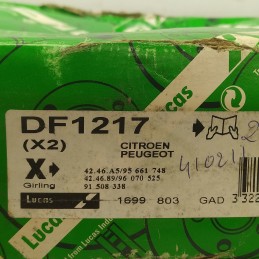 DF1217 coppia dischi freni anteriori Citroen Saxo Peugeot 205 206 1983-06