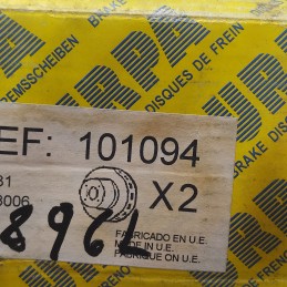 101094 coppia dischi freni anteriori Opel Ascona C Astra F Combo Corsa A B Kadett D E Vectra A