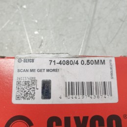 71-4080/4 0.50 mm Bronzine di banco Fiat Ducato II 244 2.3 JTD 2001 IVECO