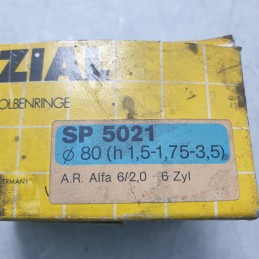 SP5021 80 mm Serie anelli pistone fasce elastiche Alfa Romeo 6 2.0 1981-86 h1.5-1.75-3.5