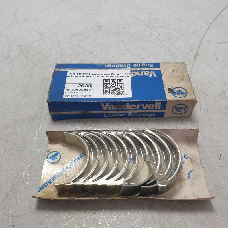 VPM91230 STD Bronzine motore Renault 1.5 1.6 turbo benzina AEM5238 STD fondo magazzino