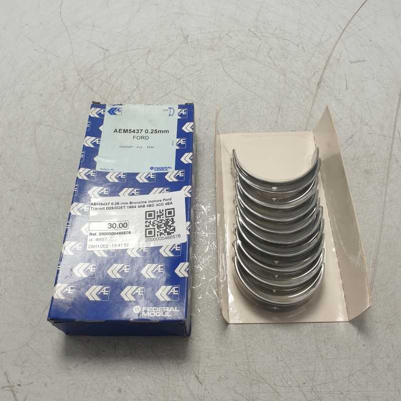 AEM5437 0.25 mm Bronzine motore Ford Transit D25/D25T 1984 4AB 4BC 4CC 4EA