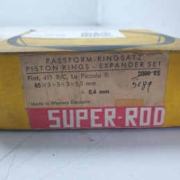 2000ES 5189 Anelli pistone fasce elastiche Fiat 411 R/C La Piccola II trattori 85x3+3+3+5.5mm +0.4mm