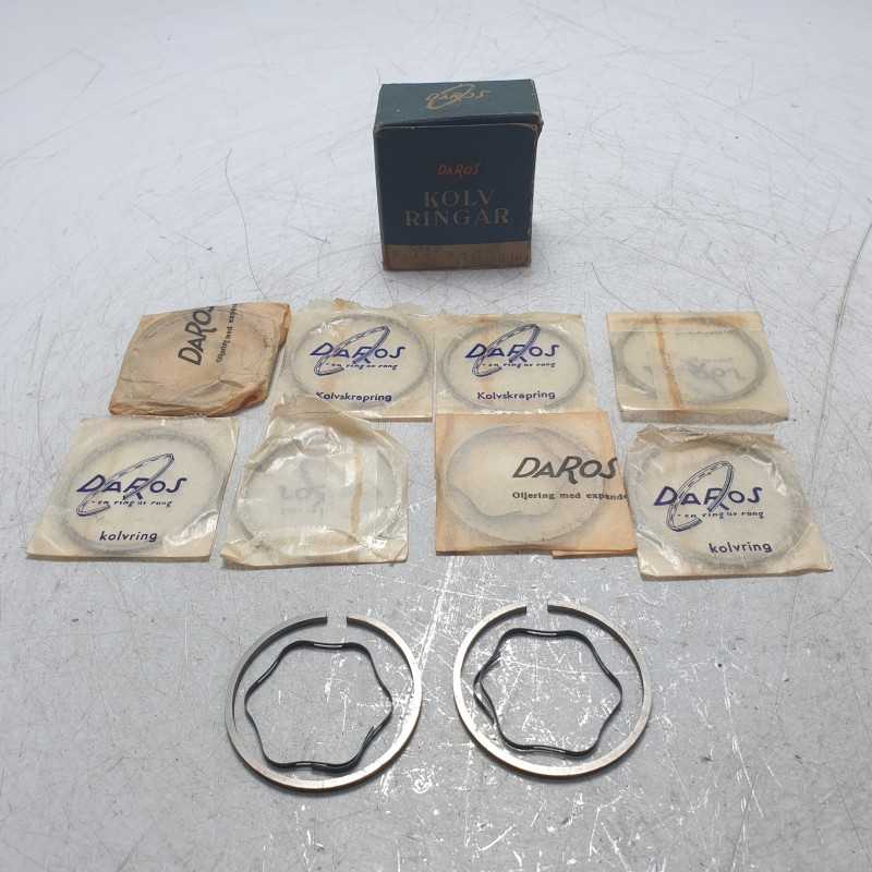 Anelli pistone fasce elastiche Fiat 600 113 8/10 25x3.5