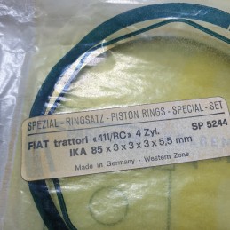 SP 5244 5189 Anelli pistone fasce elastiche Fiat trattori 411/RC 85X3X3X3X5.5mm