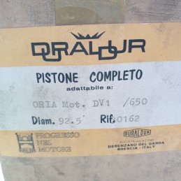 30162 pistone completo Oria DV1/650 diam 92,5 mm