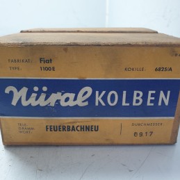 6825/A serie x4 pistoni Fiat 1100 E Musone 1937-53 diam 69,17 mm Nural-Kolben