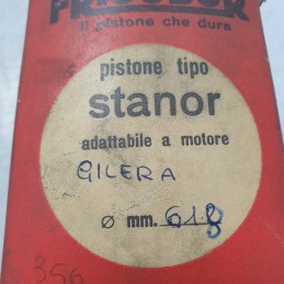 356 pistone completo Gilera diam 61,8 mm fondo magazzino