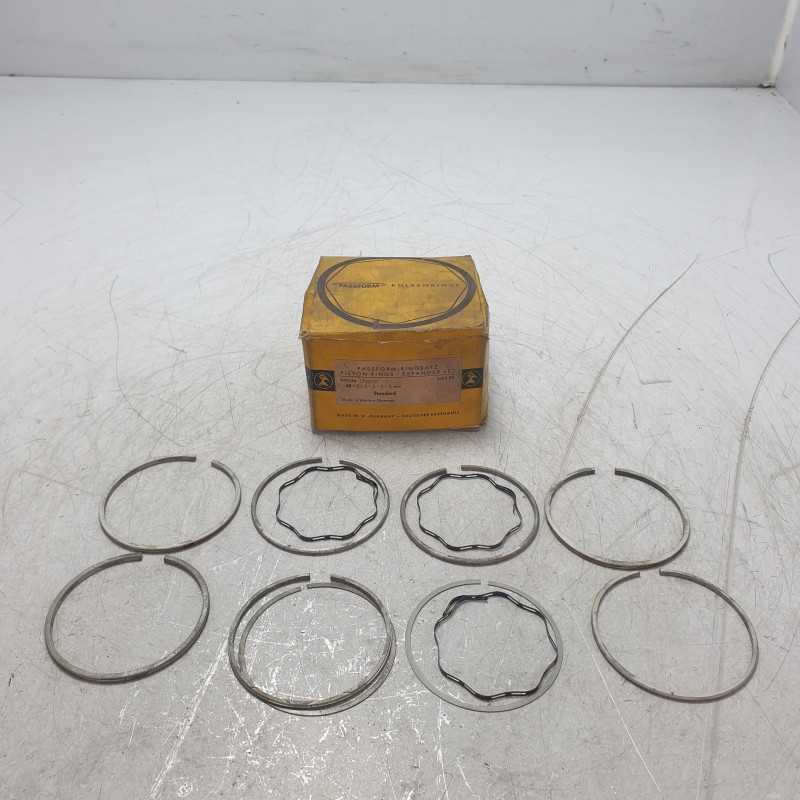 2608ES fasce elastiche anelli segmenti pistone Lancia Appia 1959-61 68x2+2+2+3+3 mm STD