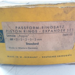 2608ES fasce elastiche anelli segmenti pistone Lancia Appia 1959-61 68x2+2+2+3+3 mm STD