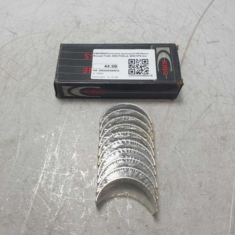 MB5288AM bronzine semicuscinetti banco Renault Trafic MK2 FWD-JL 2002 075 mm