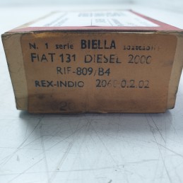 809B4 bronzine semicuscinetti biella Fiat 131 2.0 D 1978-87 020 mm