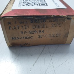 809B4 bronzine semicuscinetti biella Fiat 131 2.0 D 1978-87 040 mm