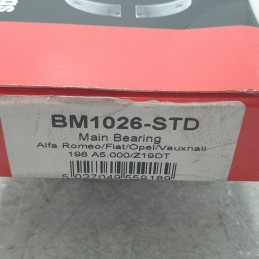 BM1026-STD Bronzine motore Alfa Romeo Chrysler Fiat Brava 182 1.9 jtd 100cv 2000  Lancia Opel SAAB Suzuki