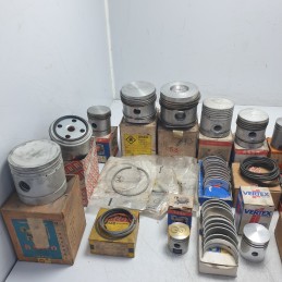 Stock pistoni anelli fasce bronzine varie auto e modelli d'epoca e non ricambi nuovi