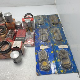 Stock pistoni anelli fasce bronzine varie auto e modelli d'epoca e non ricambi nuovi