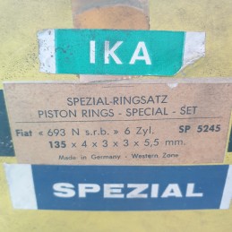 SP5245 fasce elastiche anelli segmenti pistoni Fiat 693N 1965-70 diam 135 mm 4+3+3+5,5