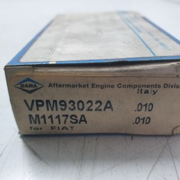 VPM93022A bronzine semicuscinetti Fiat Panda 141 Tipo 160 Uno 146 Punto 176 Cinquecento 1.1 Fire 010 mm