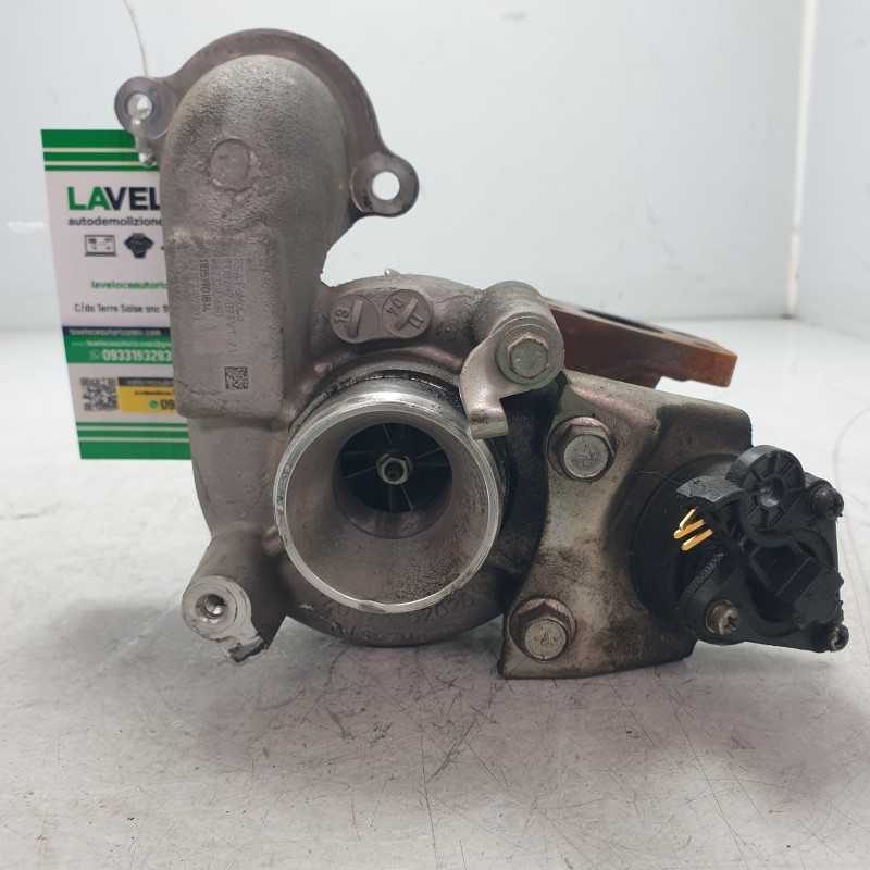 9673283680 Turbo turbina turbocompressore Peugeot 207 1.4 hdi 50kw 68cv 8HR 2011 sensore wastegate da sostituire