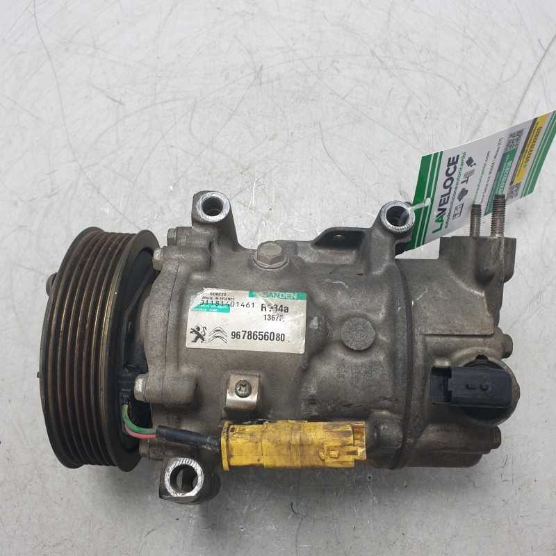 9678656080 Compressore clima a/c aria condizionata Peugeot 208 1.4 hdi 2014