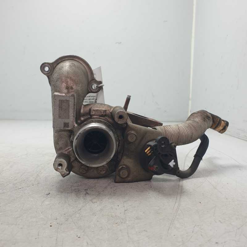 9673283680 Turbo turbina turbocompressore Peugeot 208 1.4 hdi 50kw 8H01 2014 sensore da sostituie geom fissa