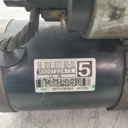 9801667780-00 Motorino avviamento  Peugeot 208 1.4 hdi  2014
