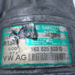 1K0820803G compressore aria condizionata clima VW Golf Plus MK5 1.6 TDI 105 CV 2009-14