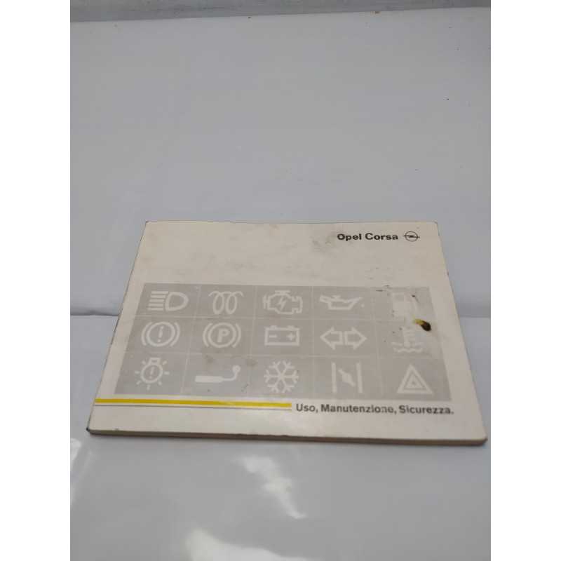GMI-751/2 Libretto uso e manutenzione Opel Corsa B 1993-00 originale in italiano