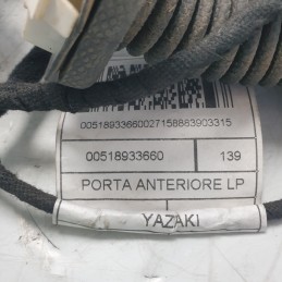 518933660 Cablaggio impianto elettrico porta ant dx Fiat Panda III 312 319 2012