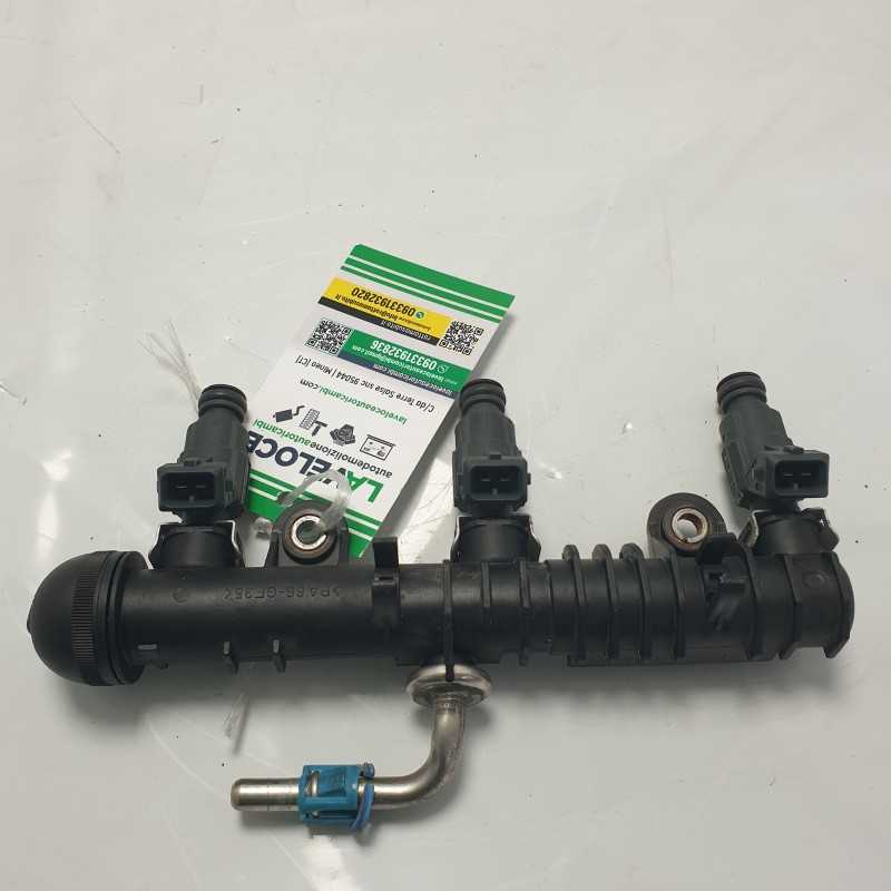 1928404259 tubo flauto iniezione iniettori carburante Opel Agila A 1.0 12V 43 KW 58 CV 2000-07