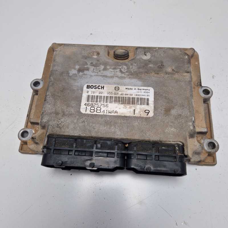 Fiat Punto 188 1.9 jtd 63kw 2003-11 Centralina ecu motore 46825756 18841WAA 0281001955