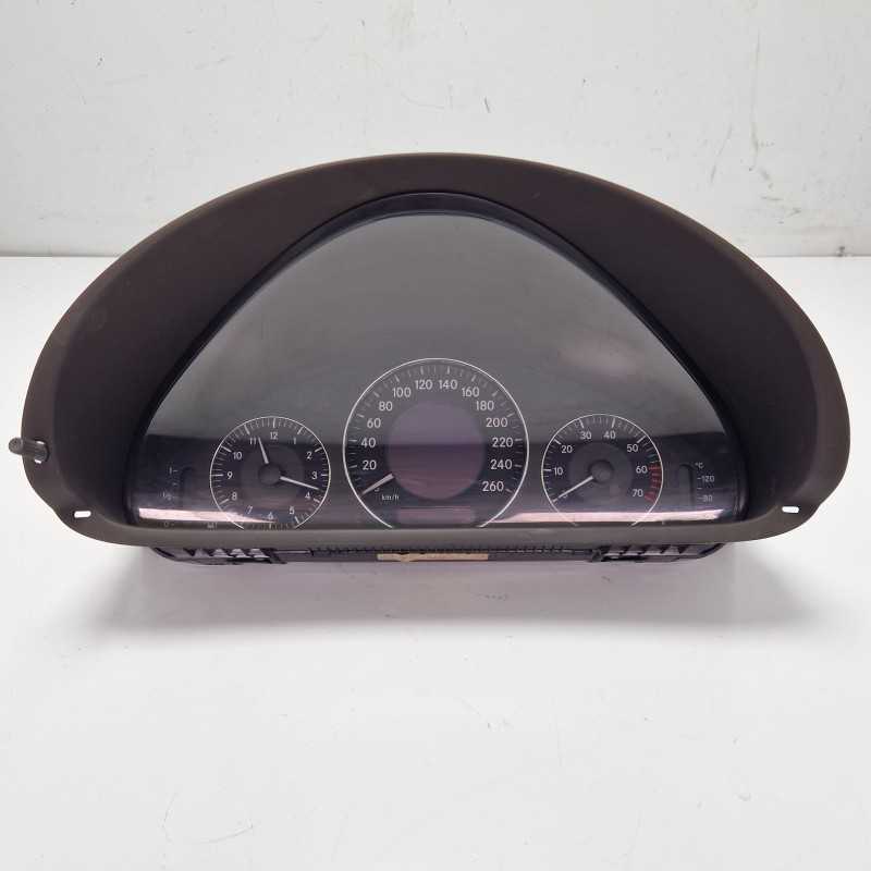 Mercedes A209 CLK 200 Kompressor 120 KW 2005 quadro strumenti contachilometri A2095403111
