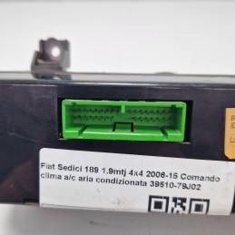 Fiat Sedici 189 1.9mtj 4x4 2006-15 Comando clima a/c aria condizionata 39510-79J02