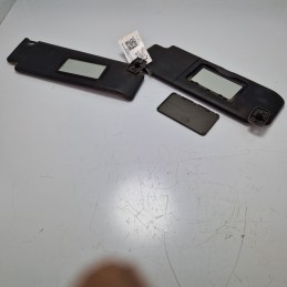 Renault Clio I 1.4 rti 1990-98 Alette parasole pantine coppia dx sx 7700829186 Sportellino danneggiato non si chiude