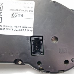 Saab 9-3 2.2 TiD 92 KW 2002-15 quadro strumenti contachilometri 12802921